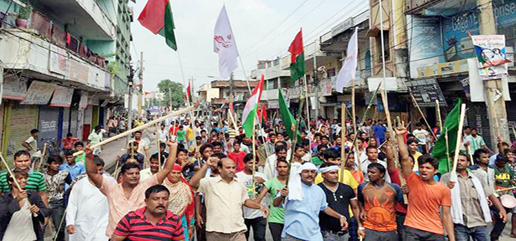 मोर्चाको बन्दले तराईको जनजीवन प्रभावित, दुई आन्दोलनकारी घाइते