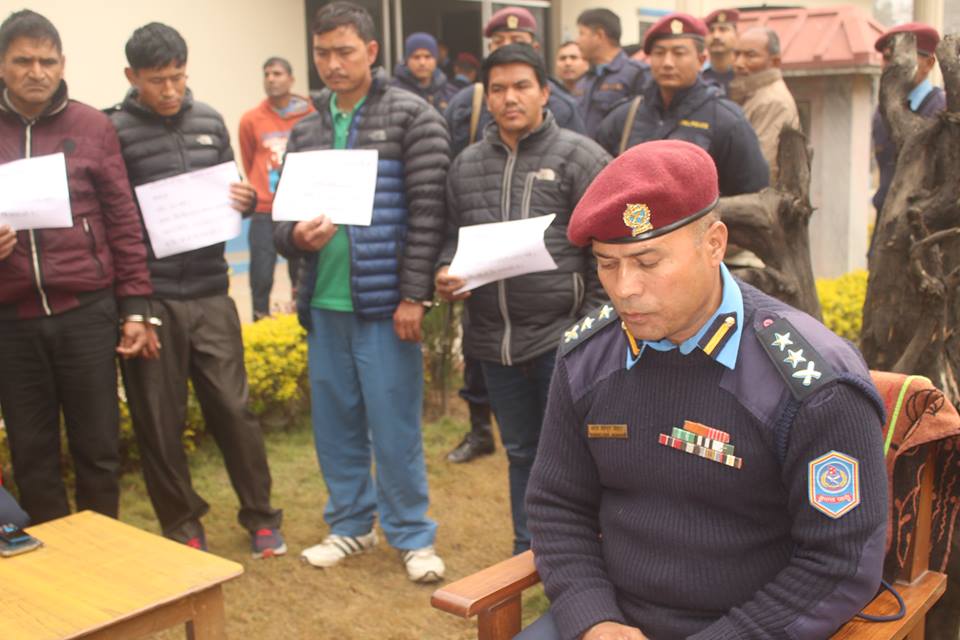 बर्दियाः महिलालाई भारत हुँदै विदेश लैजान खोज्ने ४ पक्राउ, ६ महिलाको उद्धार