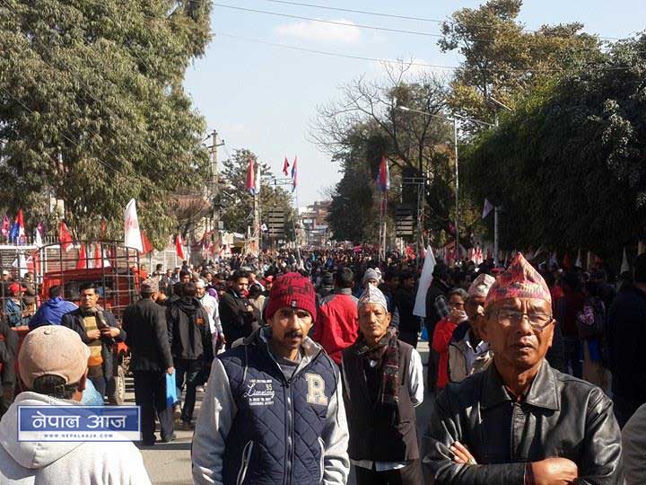 एमाले स्थायी कमिटिको बैठक बालकोटमा जारी