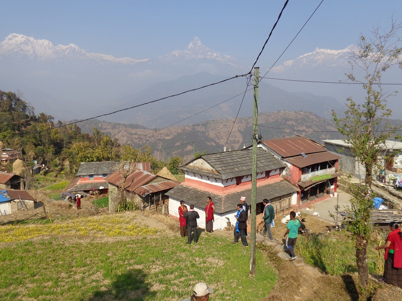 हिमाल दृष्यावलोकनका लागि नयाँ गन्तव्य बन्दै भुजेल गाउँ