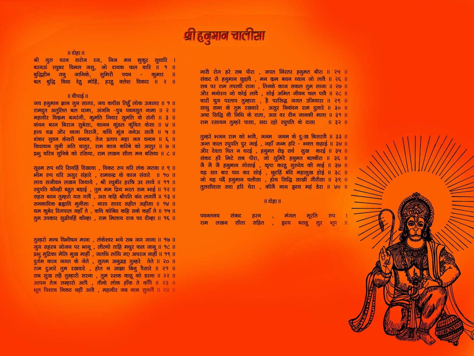 विरता र बहादुरीको कृति ‘हनुमान चालिसा’ अव अंग्रेजी भाषामा