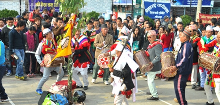 किराती समुदायको उभौली पर्व सुरु