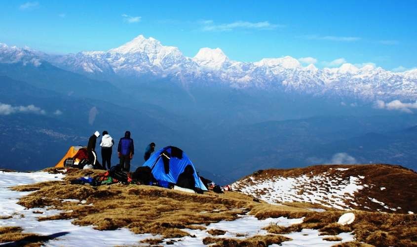 कालिञ्चोक मन्दिर जाने पदमार्ग पुनःनिर्माण