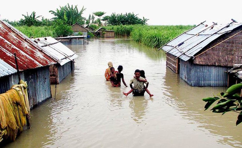 बंगलादेशमा वर्षाका कारण नौ लाख जनता प्रभावित