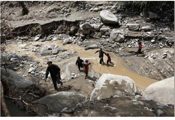 अफगानिस्तानमा भिषण बाढी, २२ को मृत्यु कयौं बेपत्ता