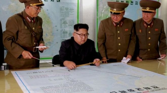 किन भयो उत्तर कोरिया लचिलो ? तत्काल अमेरिका नियन्त्रित्र गुआममा हमला नगर्ने घोषणा