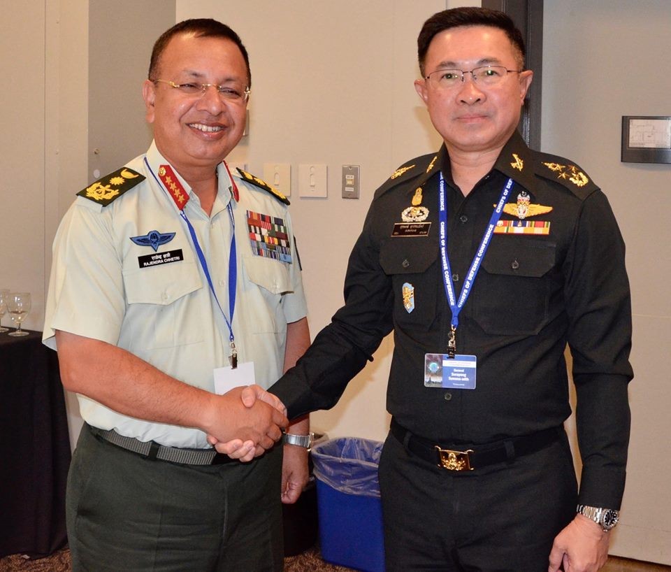 प्रधानसेनापति क्यानडामा, ४ दिन युएईमा रहने