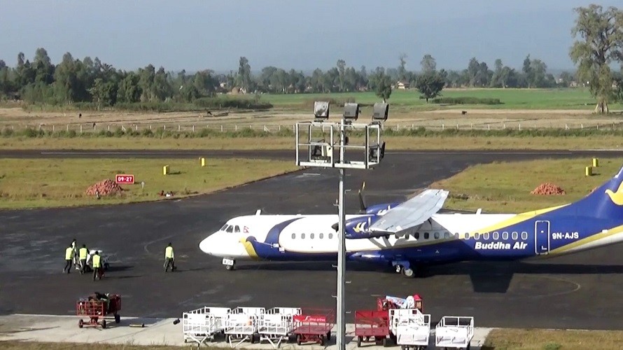 धनगढी विमानस्थलमा रात्रिकालीन उडान सुरू