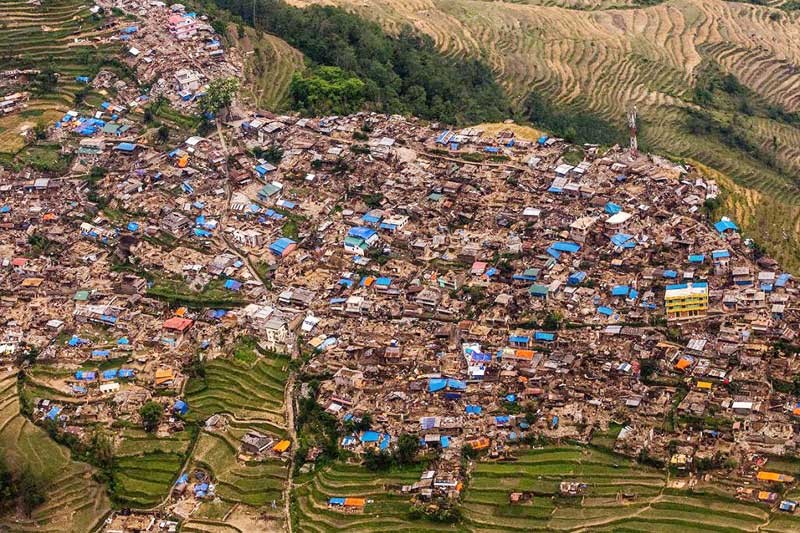 भारत सरकारले भूकम्पपीडितका लागि ५० हजार घर बनाइदिने