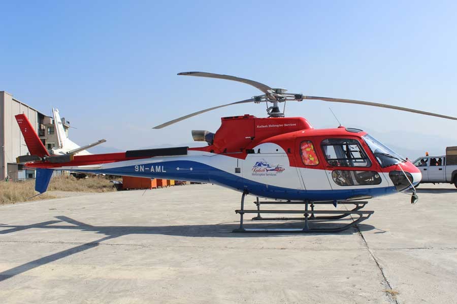 कैलाश हेलिकप्टरको शनिबारदेखि उडान