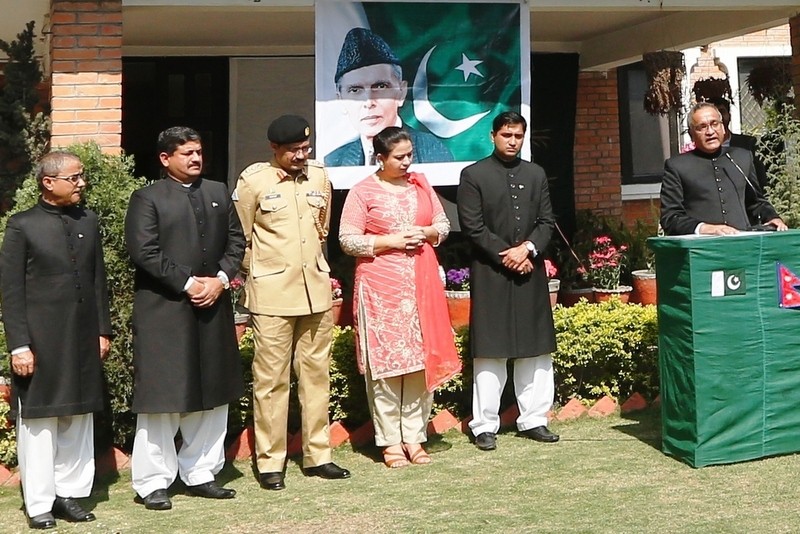 पाकिस्तानी राजदूतावासले मनायो 'पाकिस्तान डे'