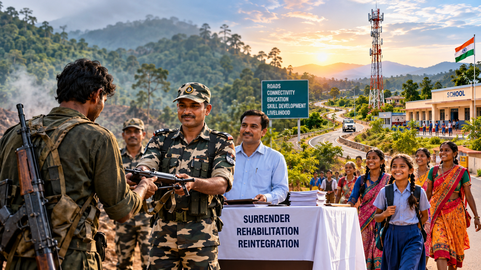 From Surrender to Second Chances: How India’s Rehabilitation Strategy Helped Build a Naxal-Free Bharat 