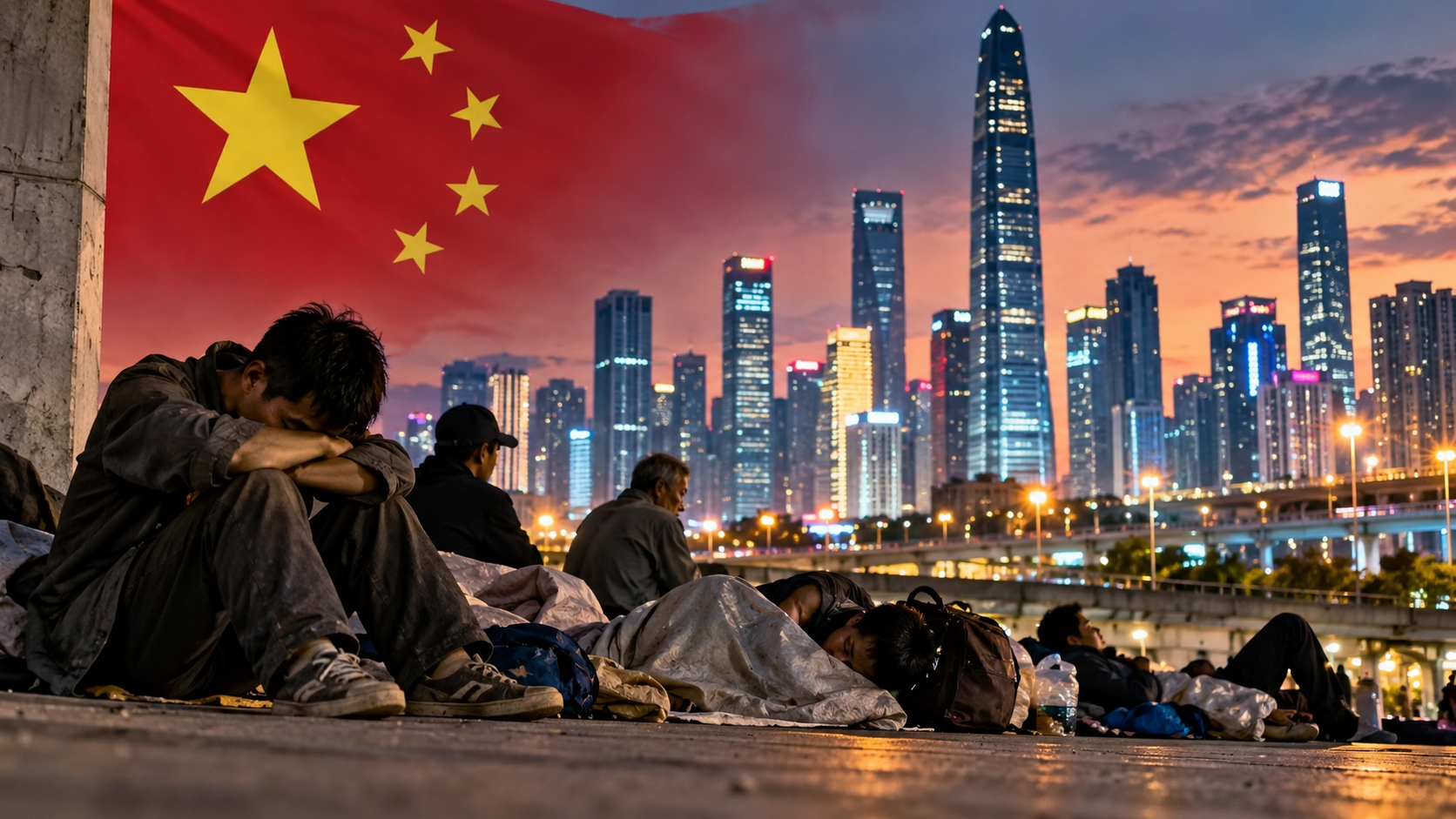 China’s Homeless Millions: A Silent Crisis the CCP Refuses to Confront 