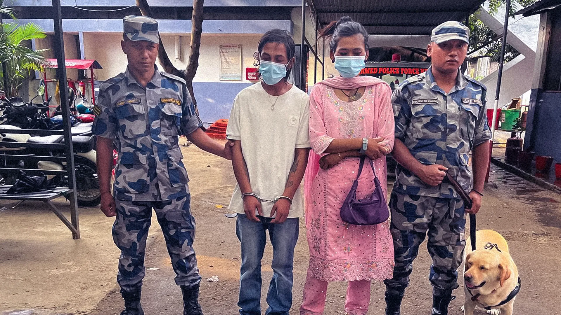APF K9 Unit Apprehends Two with Narcotics at Birgunj Border