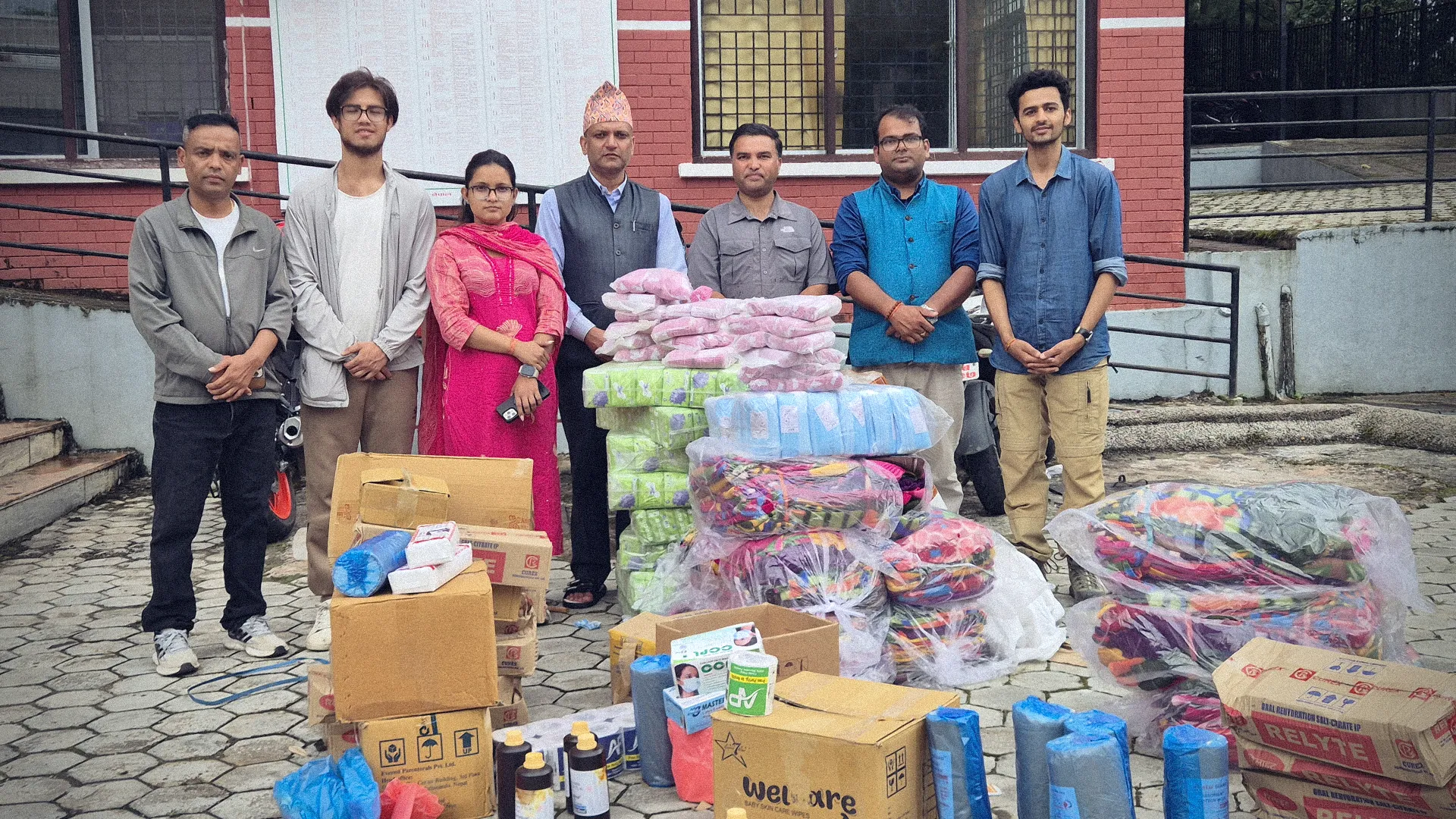 Gen-Z Activists Lead Exemplary Disaster Relief in Flood-Hit Rasuwa