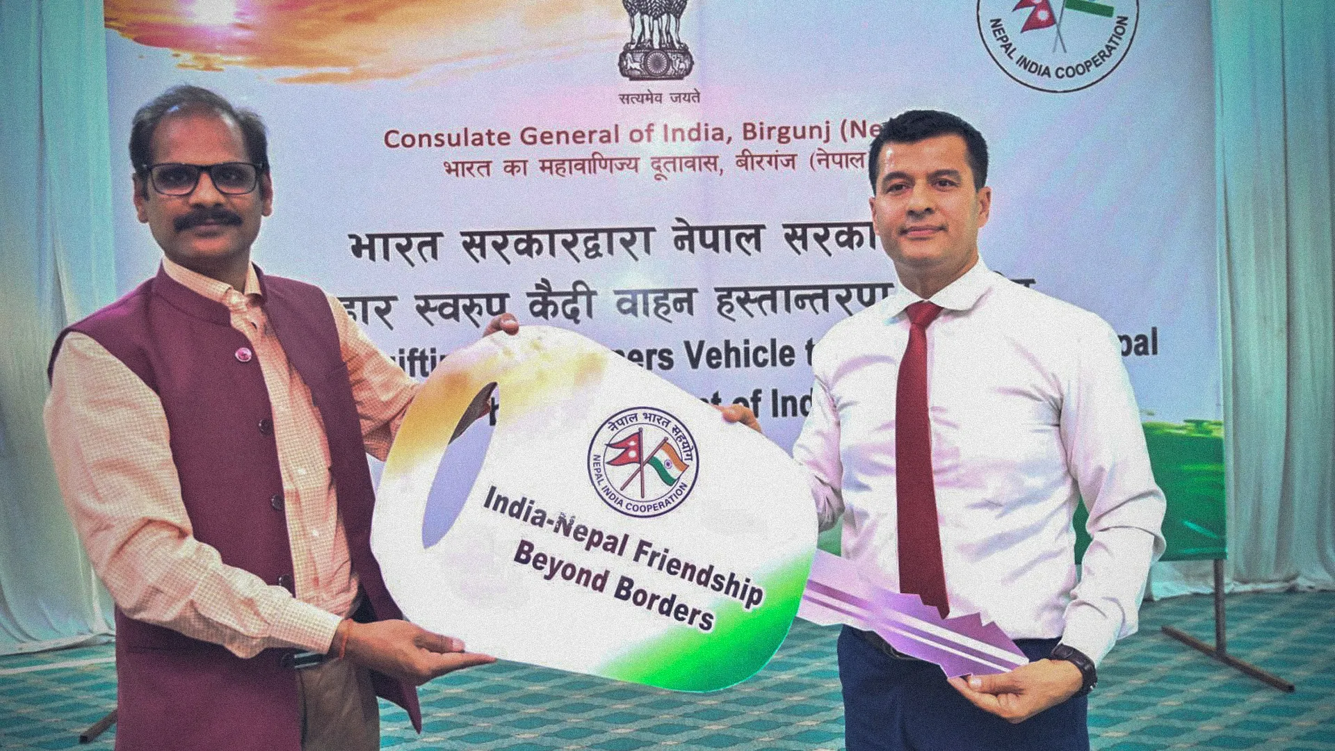 India Gifts Ten Prisoner Carrier Trucks To Strengthen Nepal's Law Enforcement