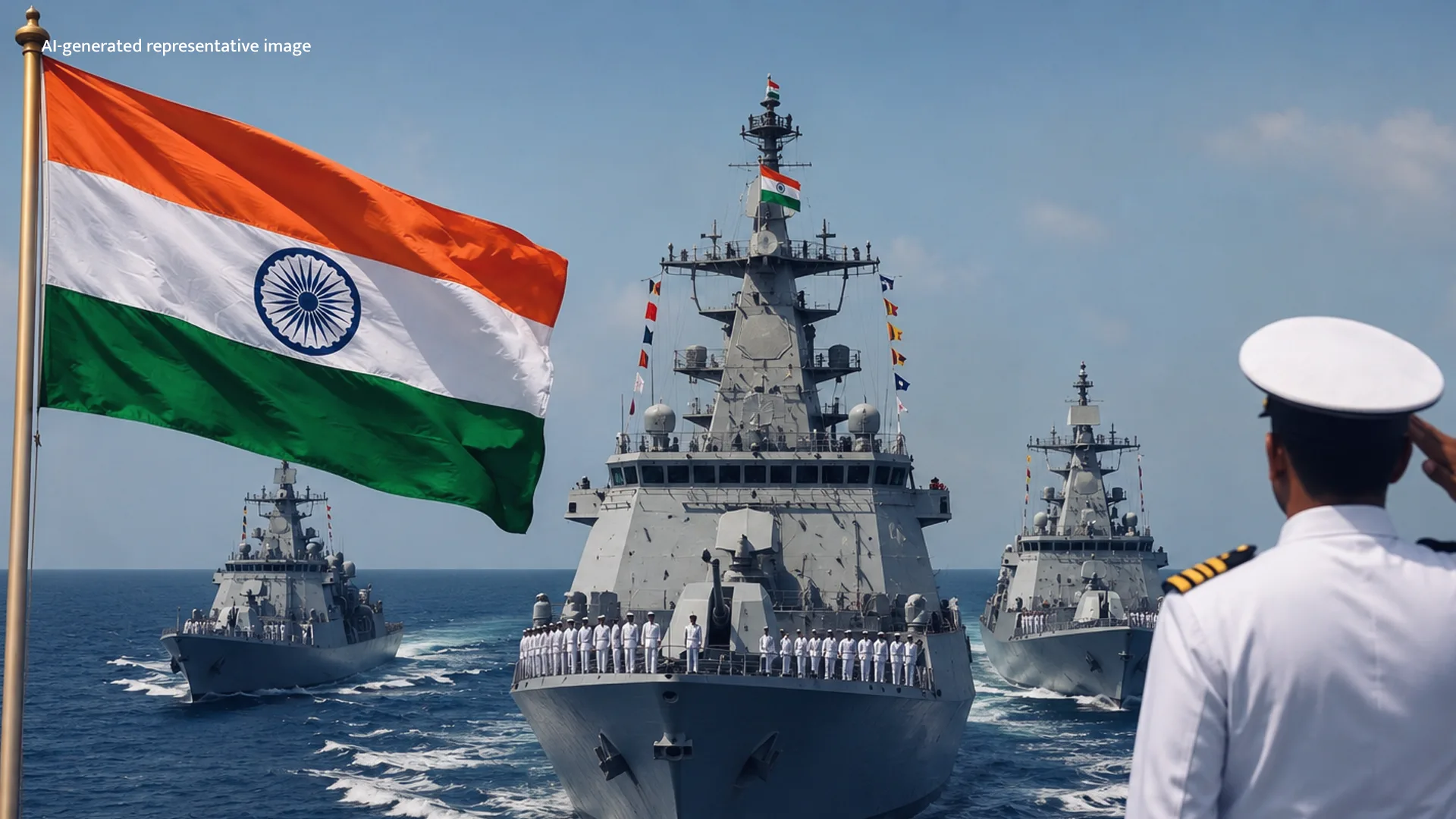 India Deploys Trio of Domestic Warships to Counter Growing Maritime Imbalance