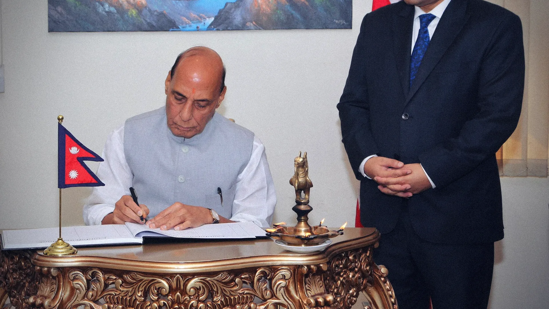 Indian Minister Rajnath Singh Expresses Condolences Over Nepal Flash Floods