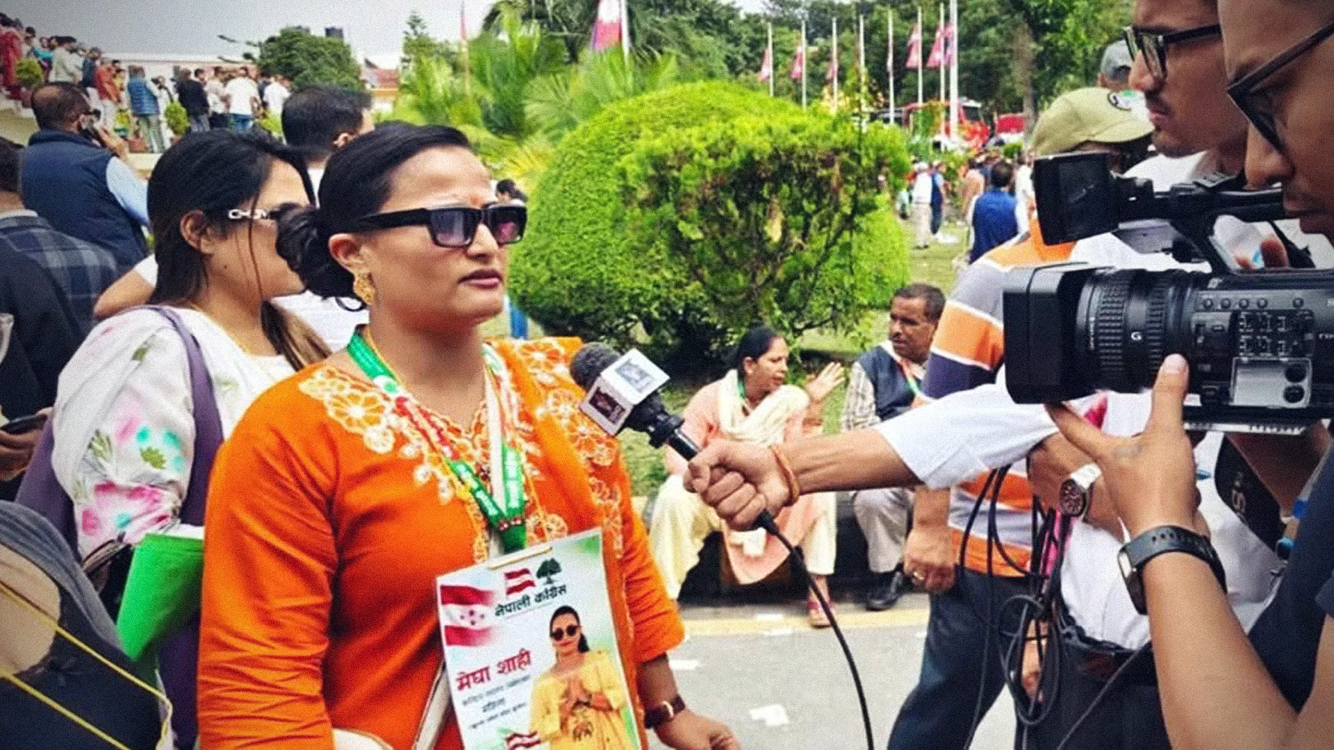 Youth Leader Megha Shahi Files Candidacy for Nepali Congress Central Committee