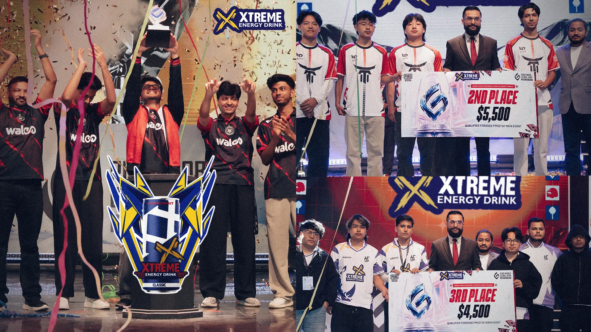 Pakistan's 4Thrives Esports Wins PMGO 2026 South Asia Finals in Kathmandu