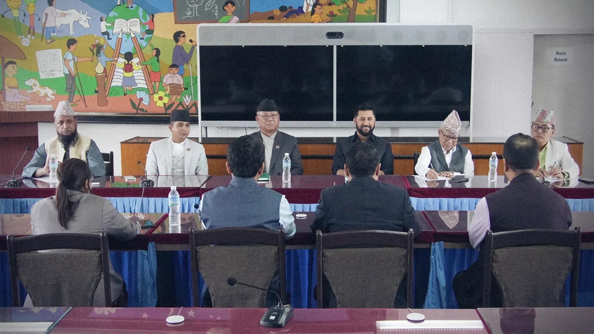 Opposition Leaders Urge Mature Foreign Policy at Rabi Lamichhane Meeting