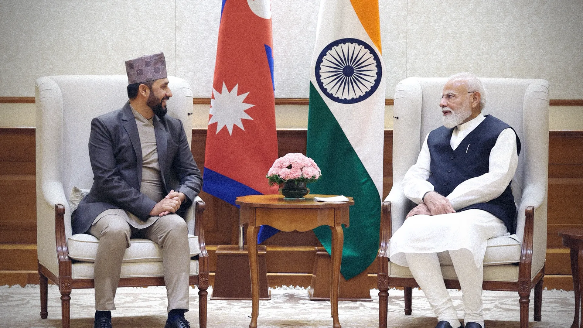 पीएम मोदी और रवि लामिछाने के बीच दिल्ली में द्विपक्षीय वार्ता