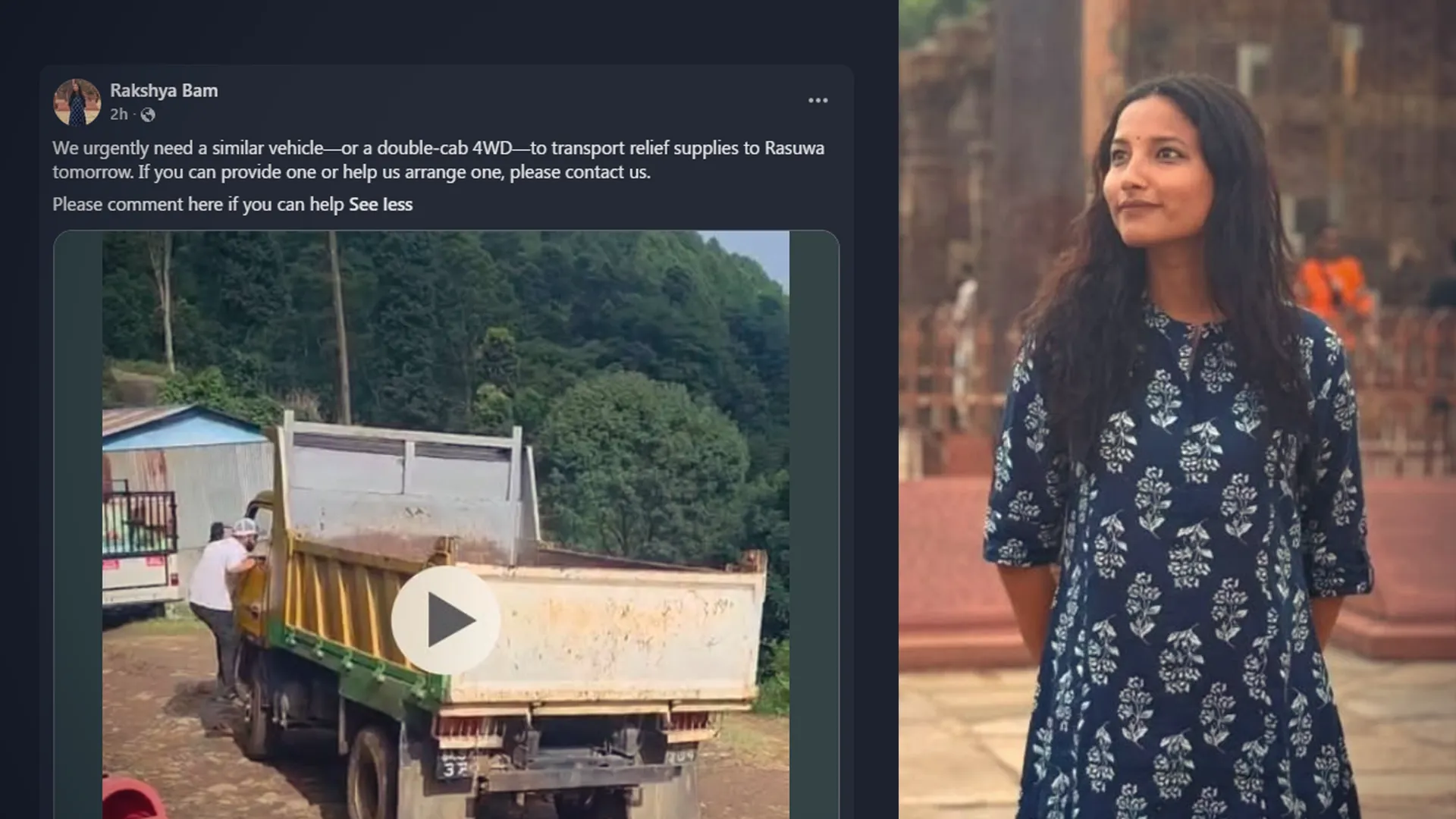 Gen-Z Leaders Complicating Disaster Management: Raksha Bam's Relief Stunt