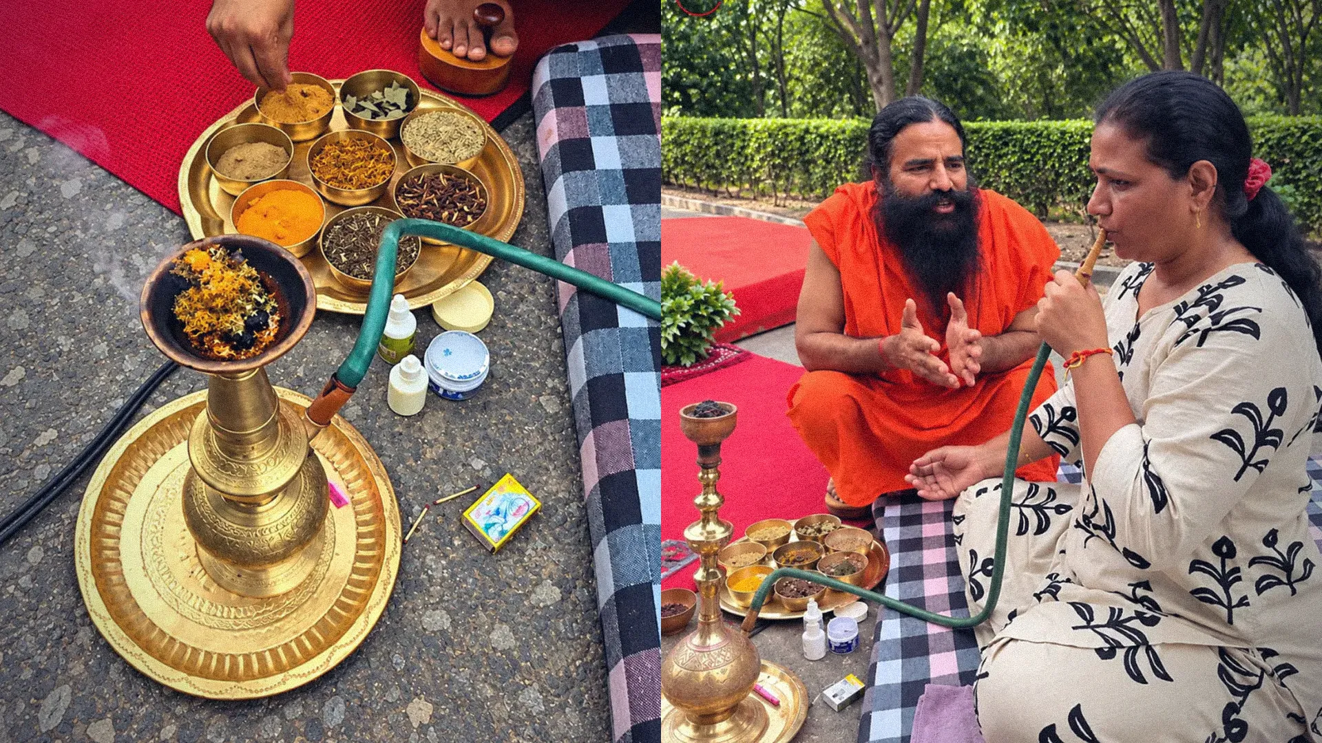 India's Baba Ramdev Sparks Debate With Viral Ayurvedic Hookah Video