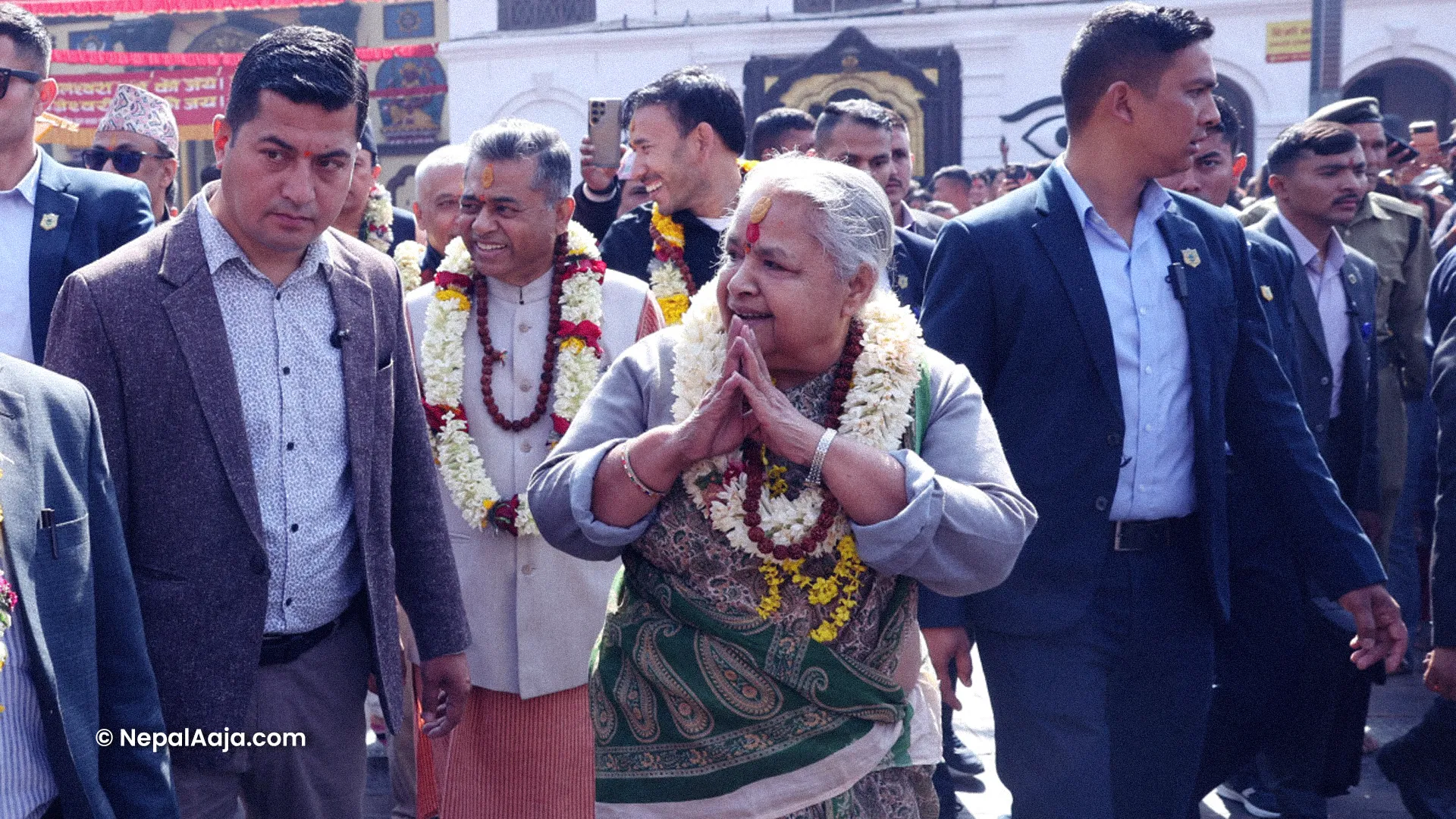 Prime Minister Karki's Pashupatinath worship after the election