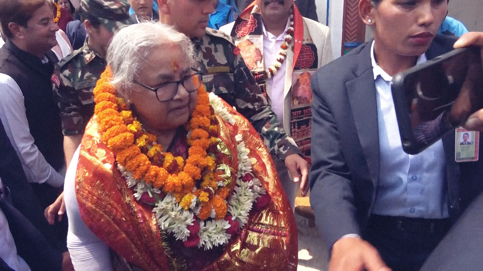 Interim PM Sushila Karki Visits Janaki Temple