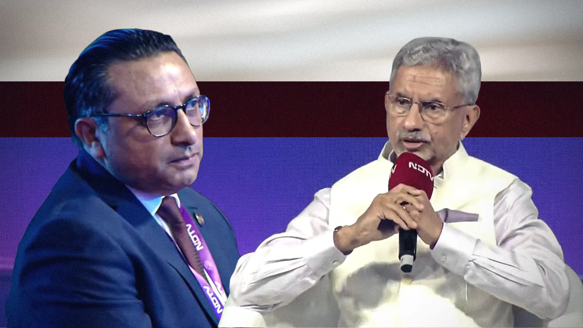Nepali Finance Minister's weak presentation before Indian Foreign Minister at Modi's event
