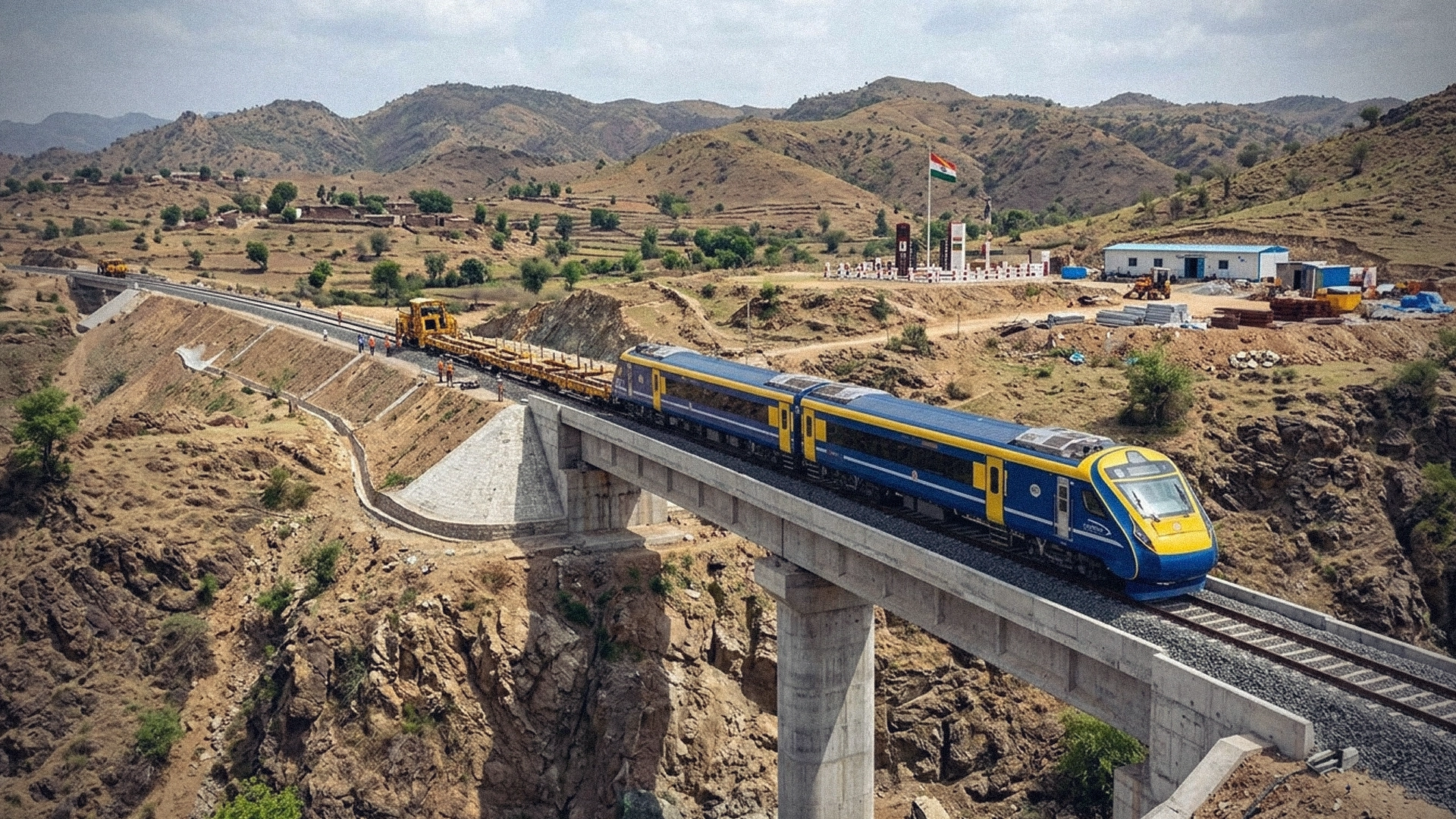 सीमावर्ती क्षेत्रों में 5 अरब डॉलर का रेल ढांचा बढ़ाएगा भारत