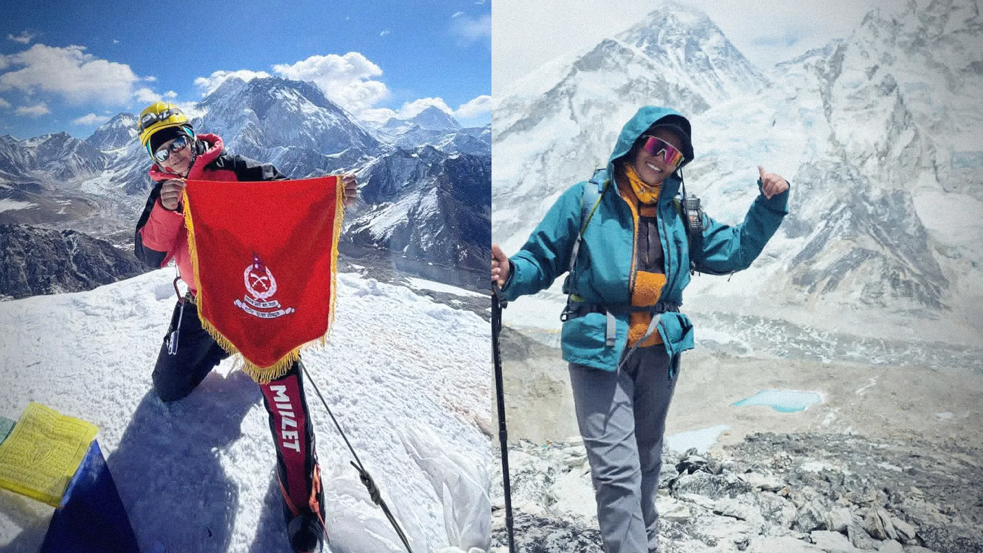 Two Female APF Officers Create History by Summiting Mount Everest