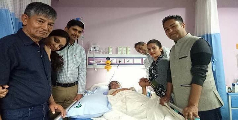 कलाकार मदनकृष्ण श्रेष्ठकी पत्निको निधन