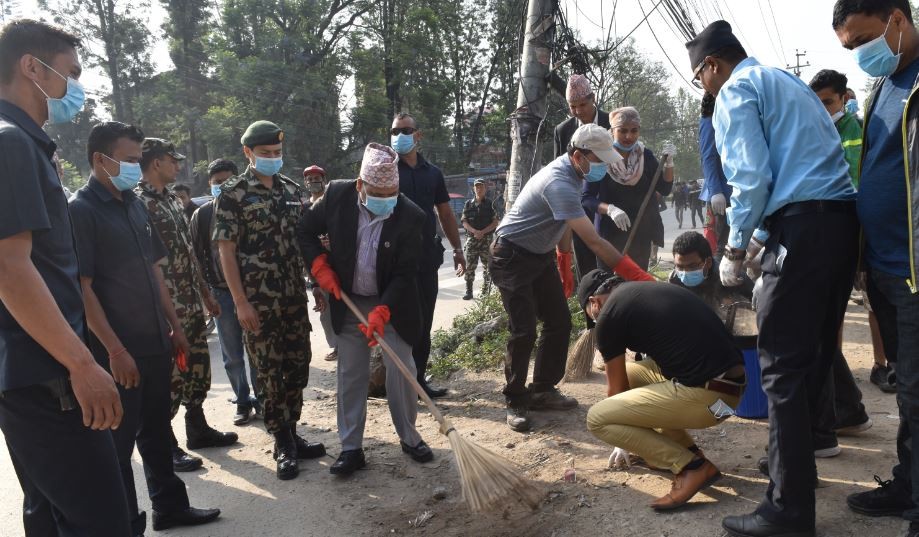 'मैले सफा गरे सबै सफा गर्नेछन् '