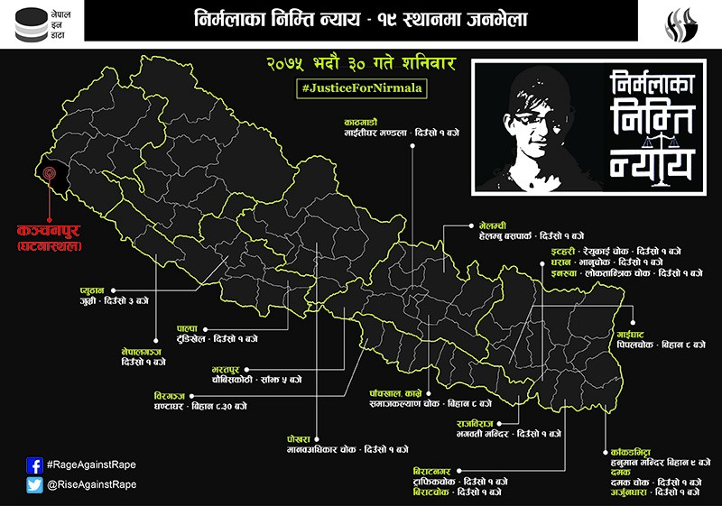 निर्मला हत्या प्रकरण छानबिन