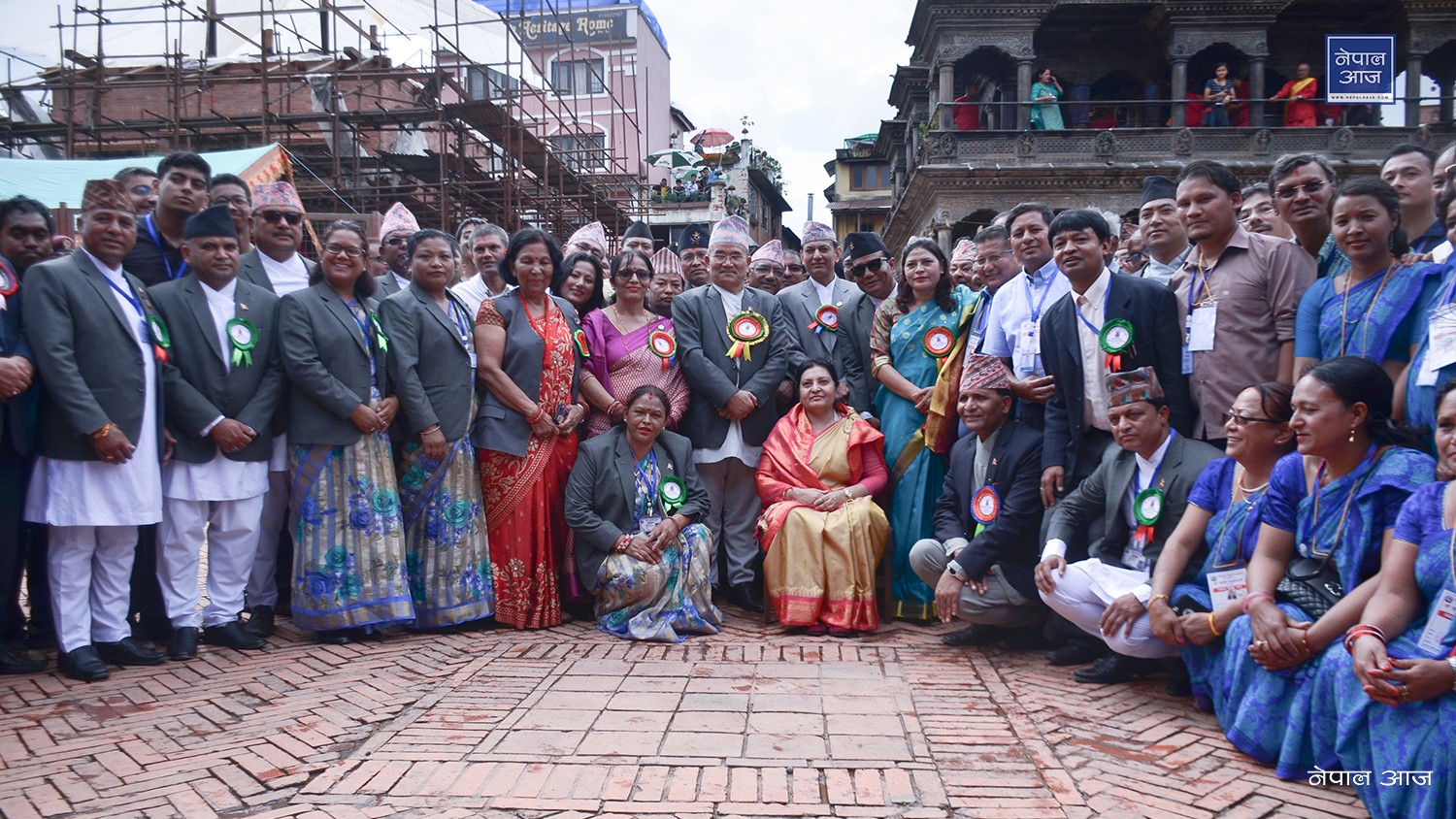 राष्ट्रपति कृष्णको दर्शन गर्न आउनु पहिले मन्दिर परिसर यसरी सफा गरियो (फोटोफिचर)