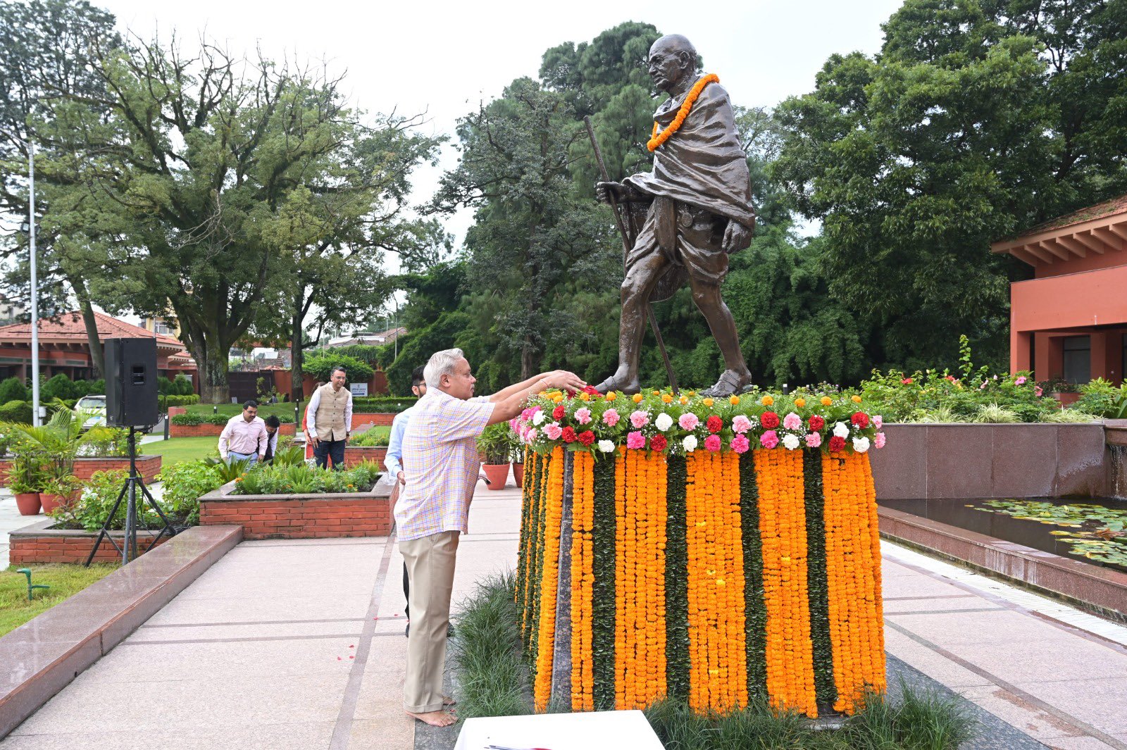 भारतीय दूतावासले १५५औं गान्धी जयन्ती संगीत श्रद्धाञ्जली र सम्मानका साथ मनायो