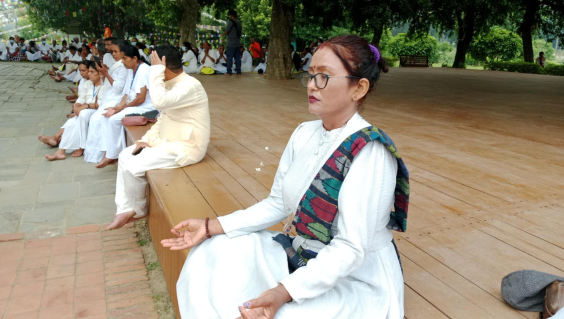 मृत्युलाई जितेकी योगिनी: गुरु बिकासनन्दको मार्गदर्शनमा भूतपस्या गर्दै सरिता