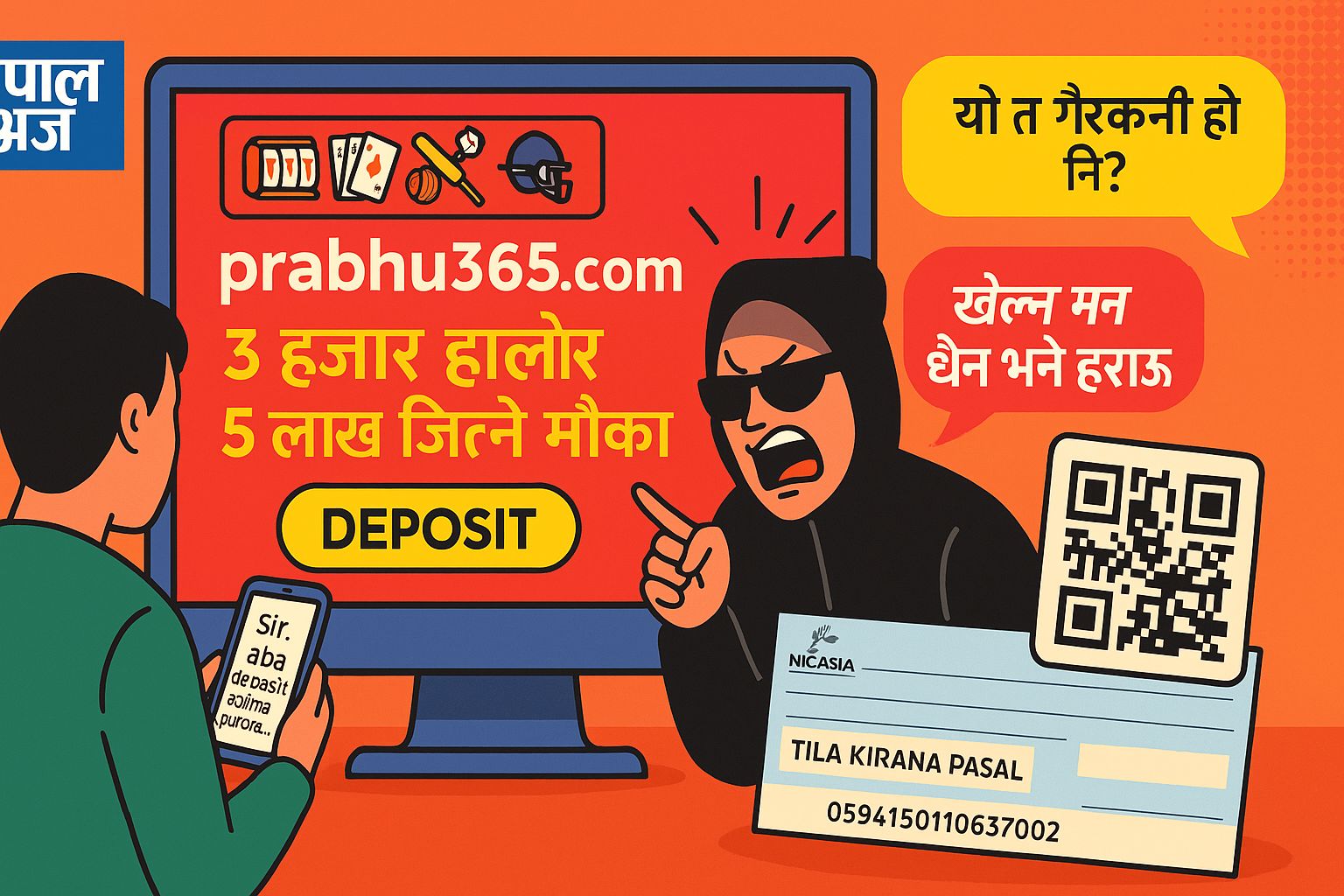 Prabhu365 को नाममा खुला ठगी! प्रहरी किन मौन?