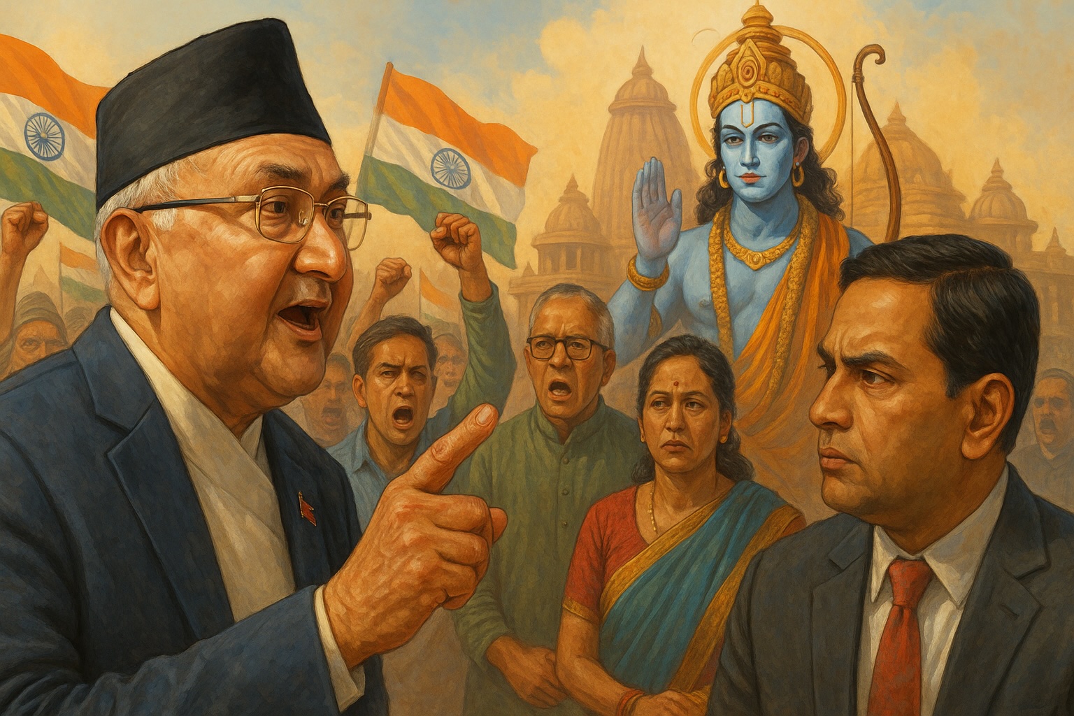 प्रधानमन्त्री ओलीको घोषणा: राम भारतका होइनन्, नेपाली हुन्!