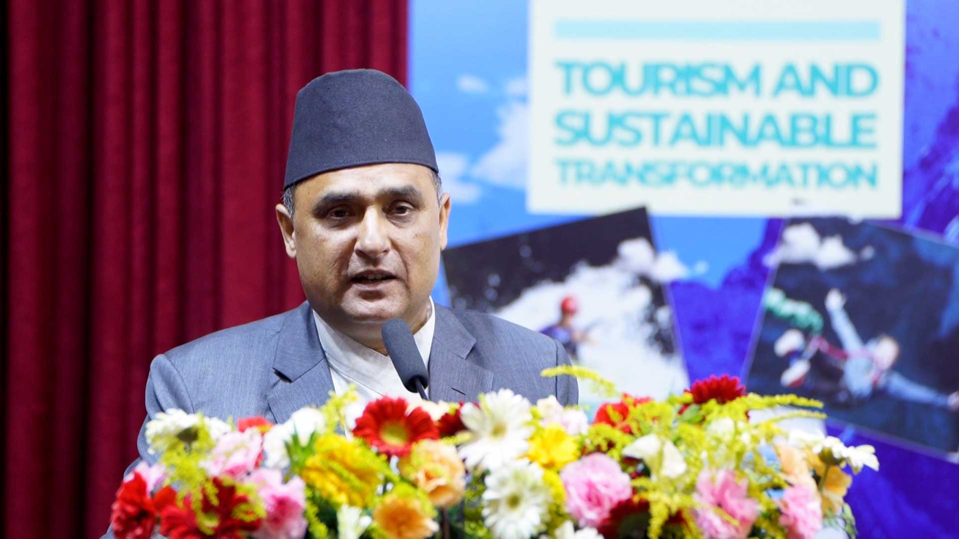 पर्यटन विकासमा निजी क्षेत्रको भूमिका निर्णायक भएको सचिव मैनालीको भनाइ