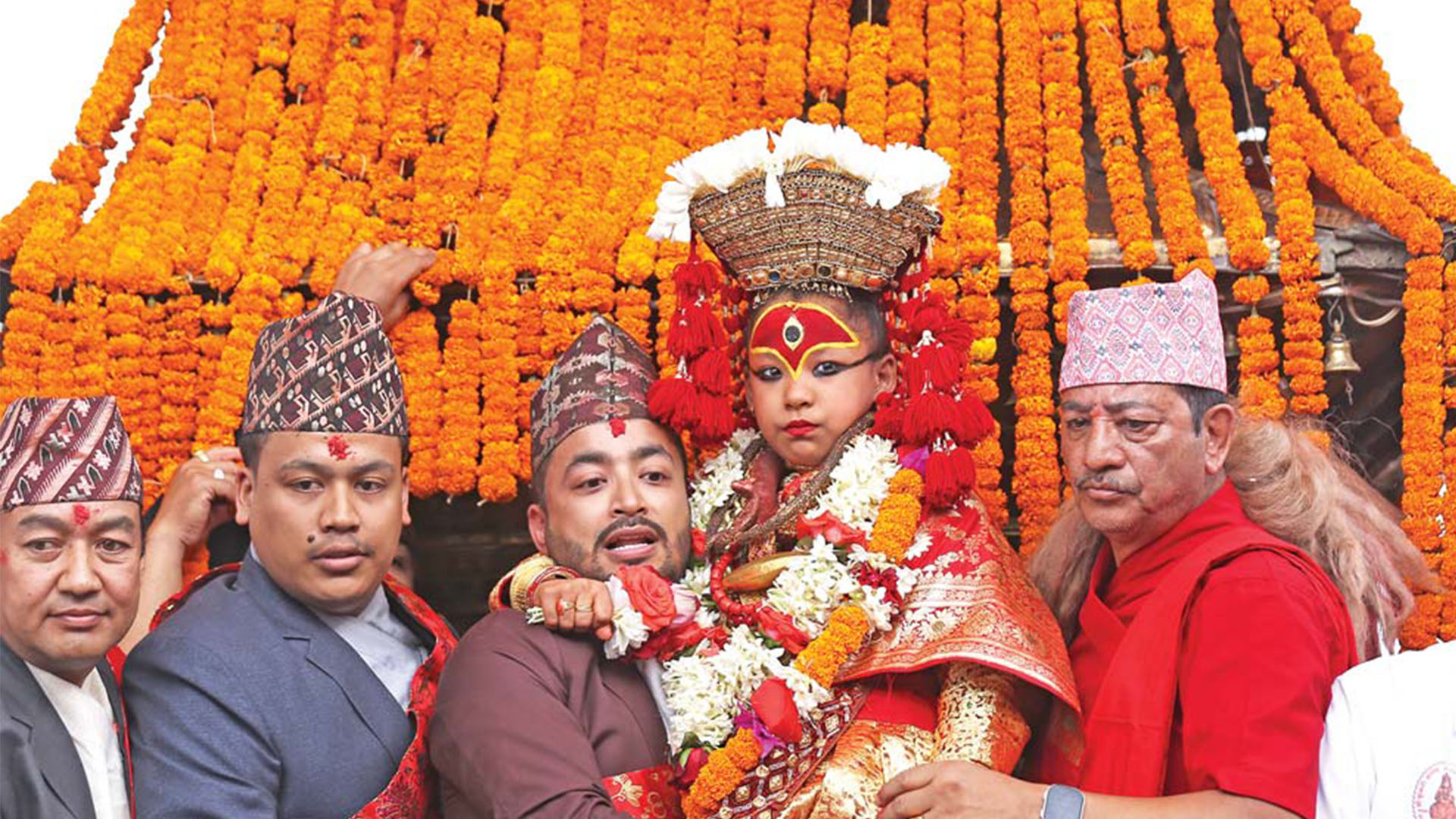 वर्षा र उर्वरताको कामना गर्दै राजधानी इन्द्रजात्रा पर्व मनाउदै