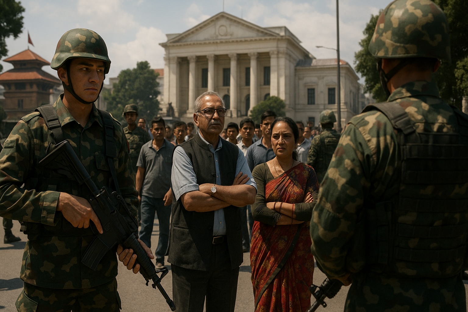 ढिलो निर्णय, ठूलो संकट! सरकारी संरचना ध्वस्त भएपछि सेनाले देश सम्हाल्यो