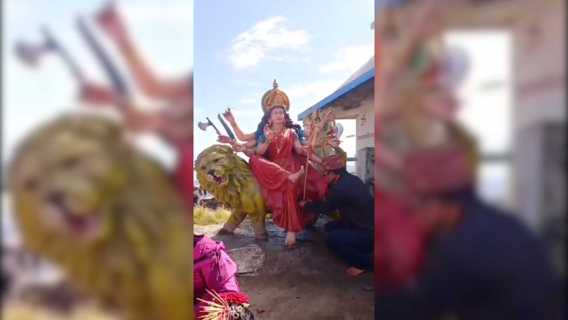बाजुराको कालाजग्रा धार्मिक स्थलमा देवीको मूर्ति स्थापना, पर्यटन प्रवर्द्धन र पूजा सहजतामा टेवा