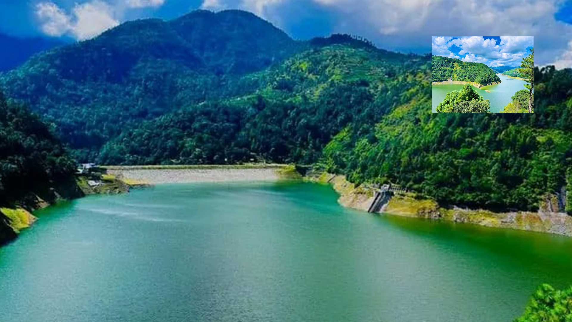 असोजको वर्षापछि कुलेखानी स्वर्ग बनेको छ! यस्तो देखिन्छ इन्द्रसरोवरको मोहक रूप