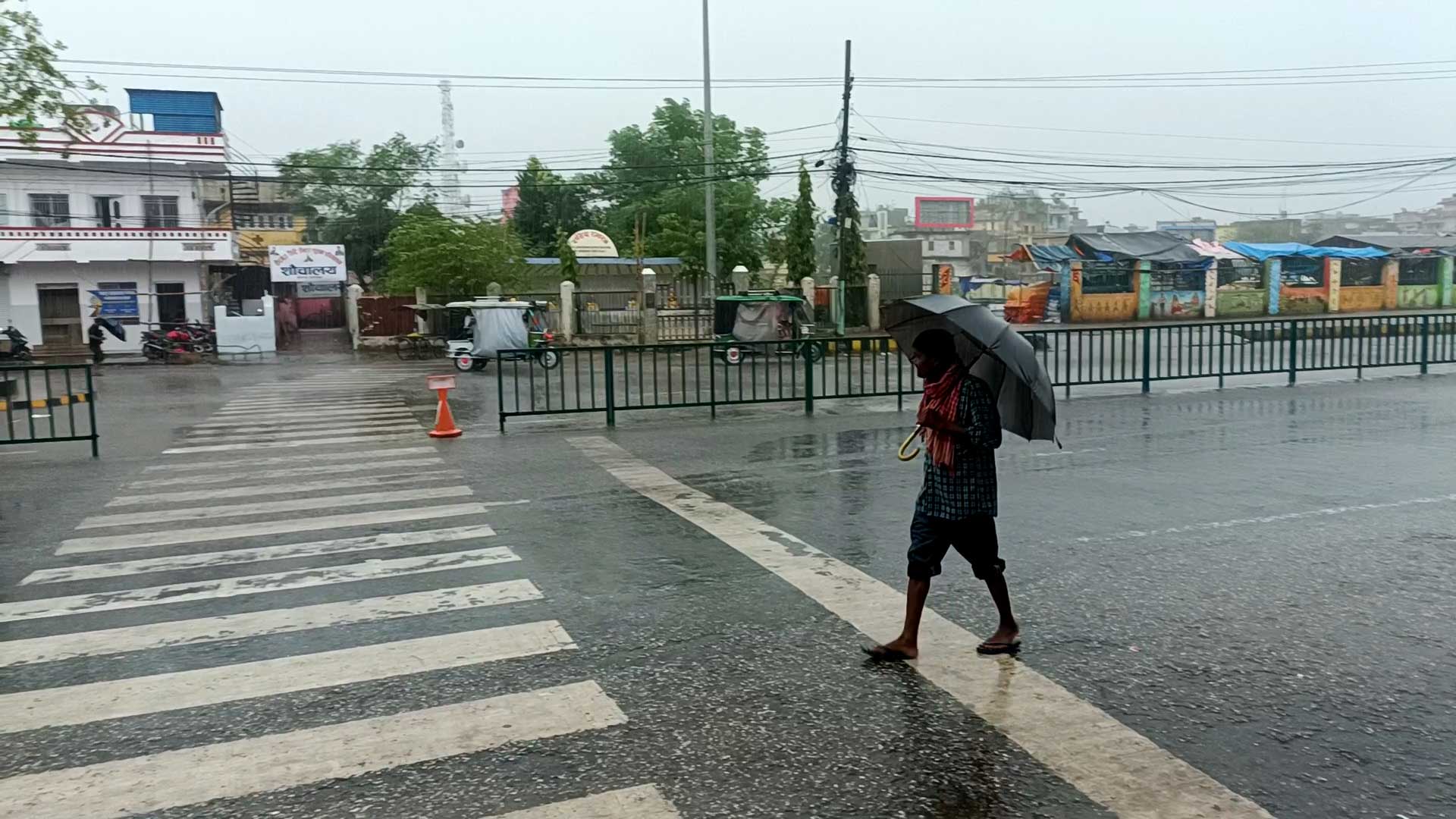 देशका अधिकांश जिल्लामा वर्षा रोकियो !