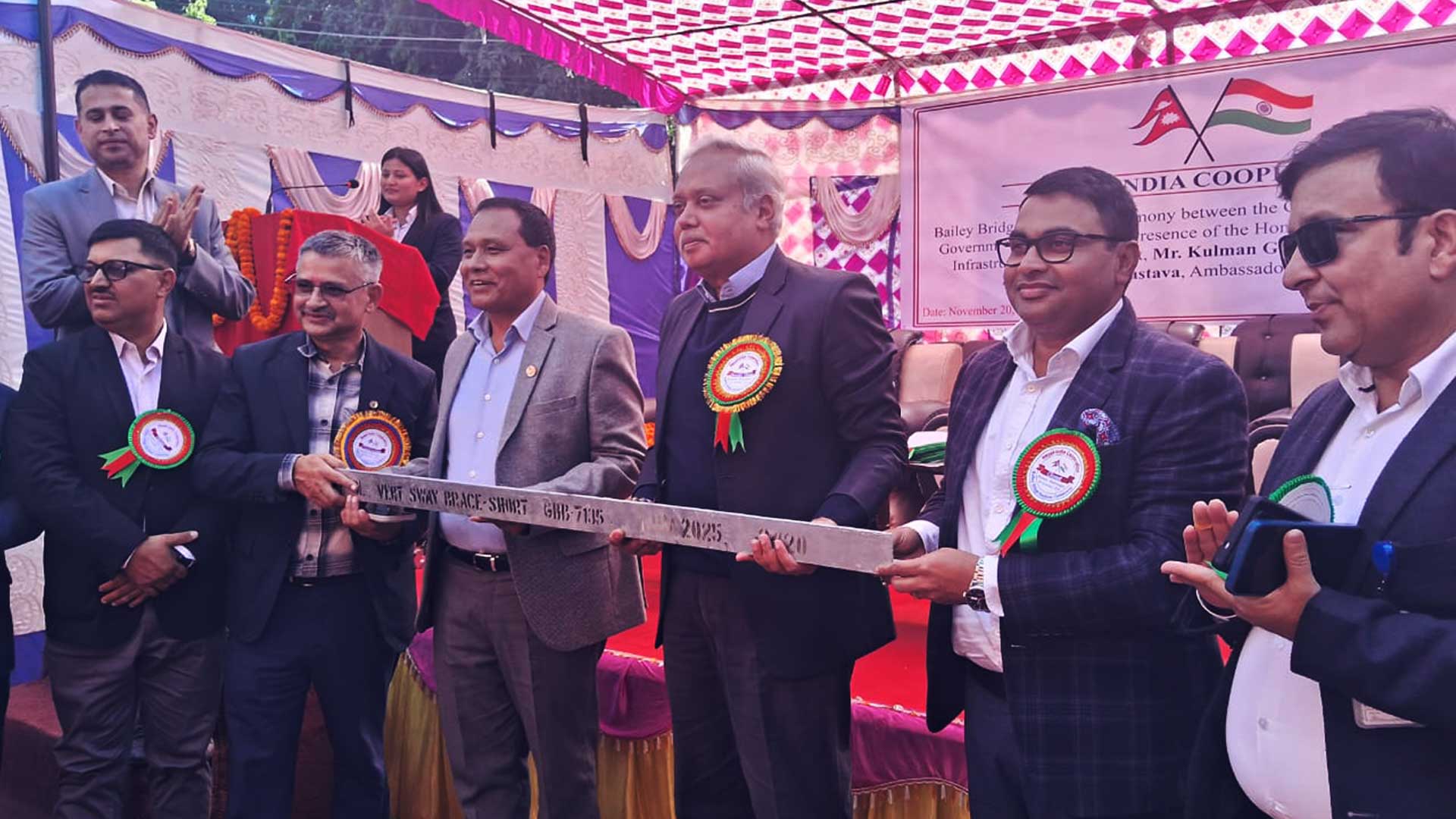 हेटौंडामा भारतको ७०–मिटर मोड्युलर पुल हस्तान्तरण, कनेक्टिभिटी बलियो