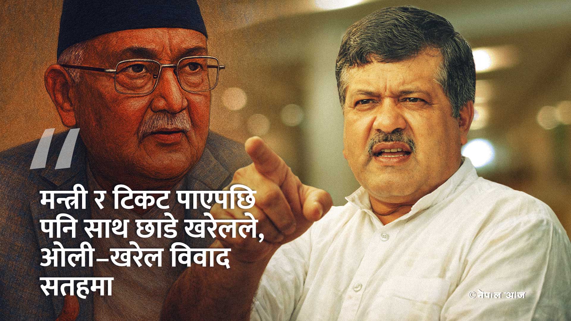 ‘गुन नमान्ने’ आरोपपछि खरेलको विद्रोह: ओली नेतृत्वलाई महाधिवेशनमा झट्का