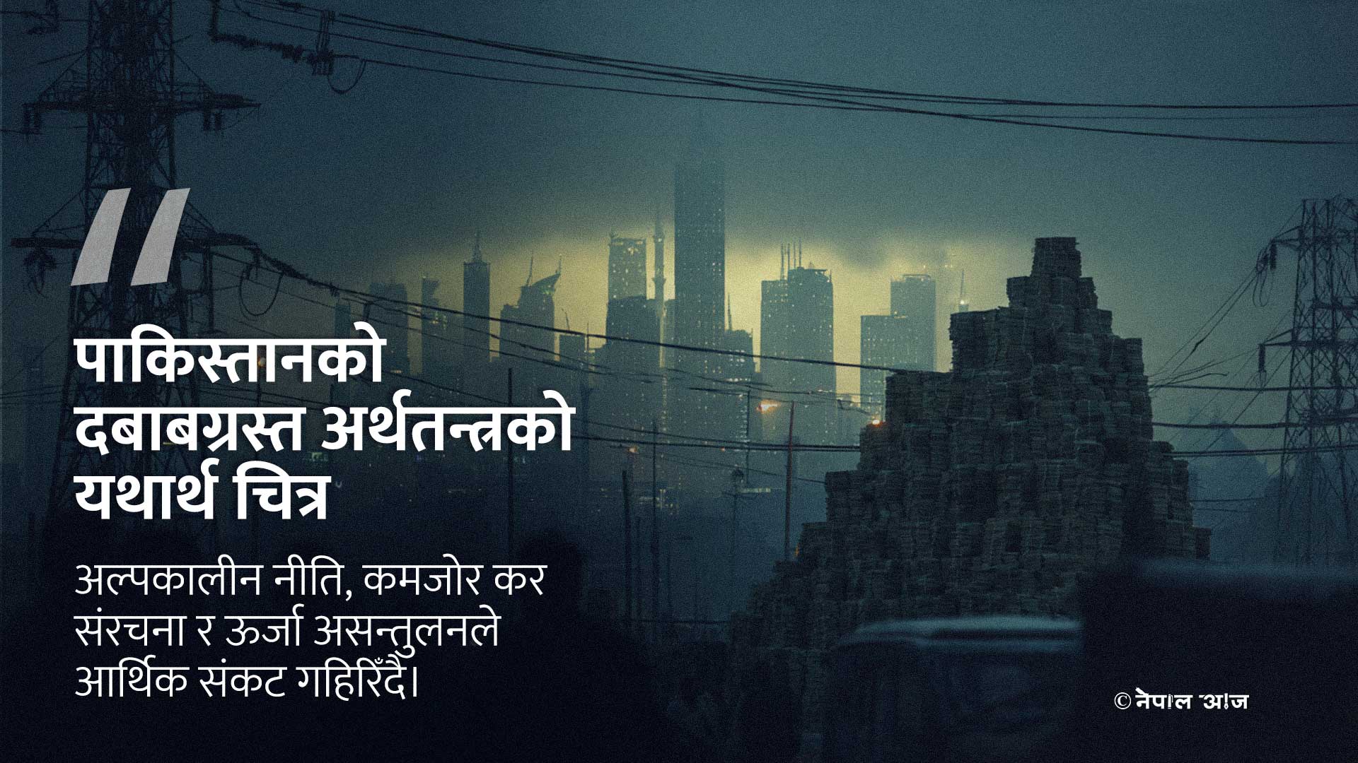 पाकिस्तानको अर्थतन्त्र: सुधारका दाबी र संरचनागत संकट
